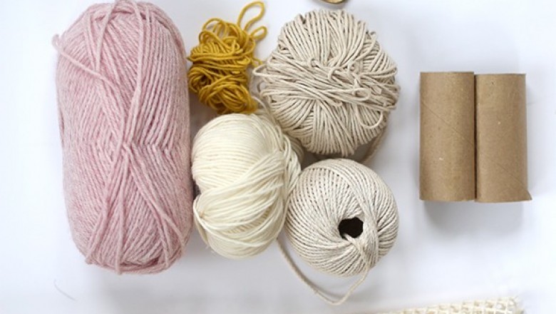 Pon pon bebek halısı yapımı