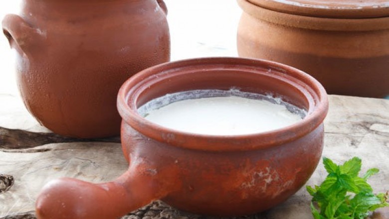 Güveç Tenceresinde Yoğurt Mayalama